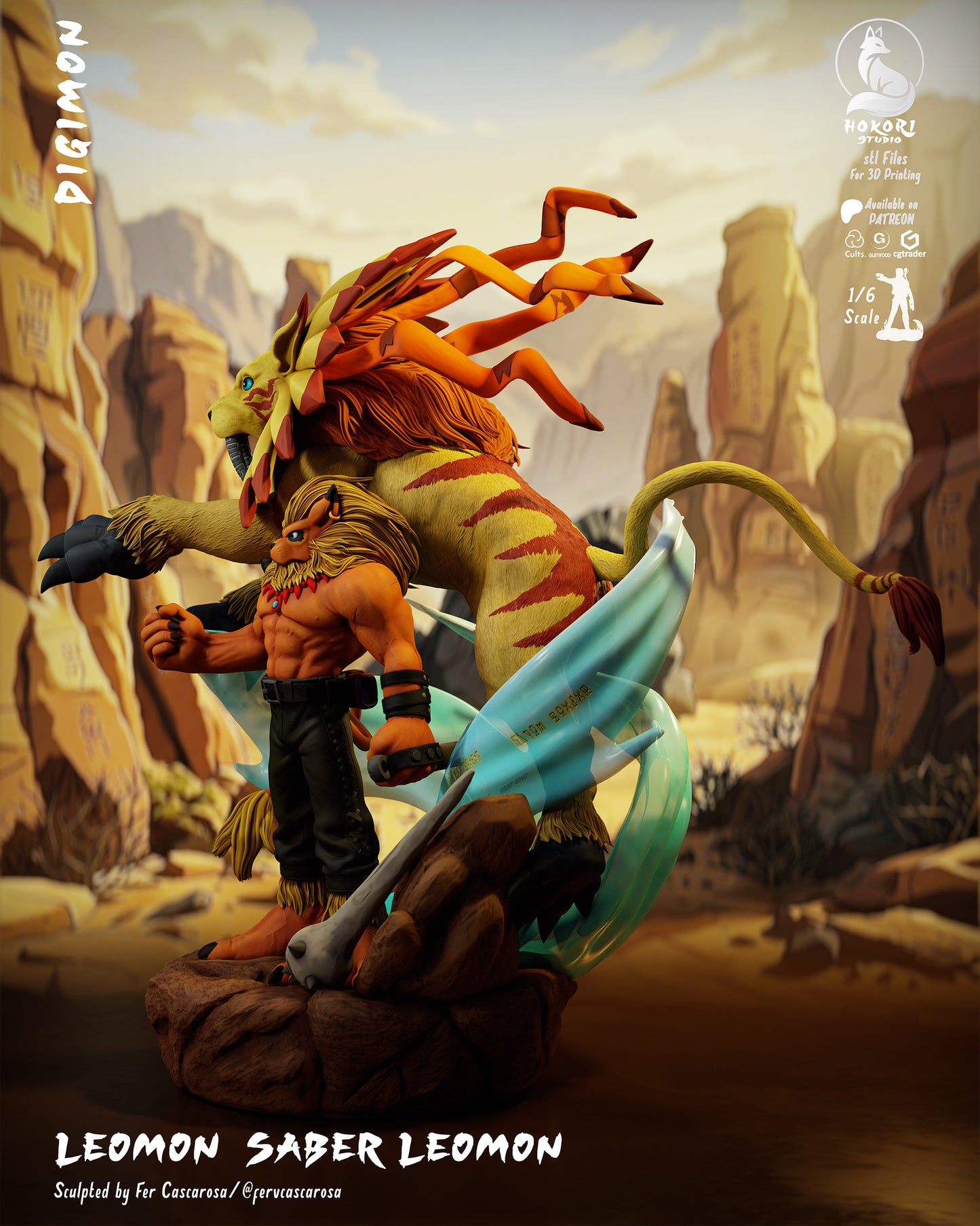 Digi Day Exclusive | Veneroso Figures × Hokori Studio | One-of-a-Kind Painted Figure | 1:6 scale