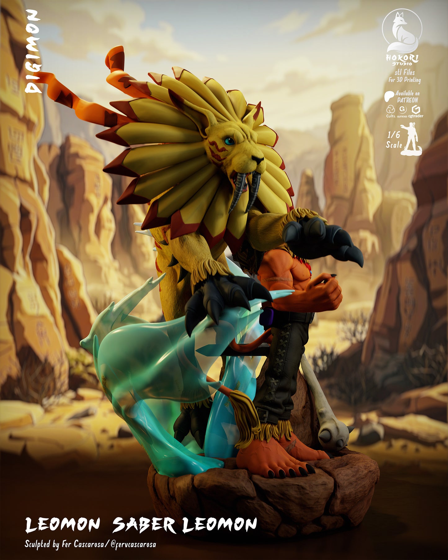 Digi Day Exclusive | Veneroso Figures × Hokori Studio | One-of-a-Kind Painted Figure | 1:6 scale