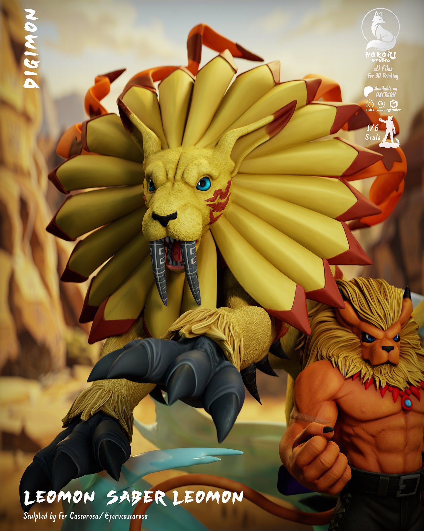 Digi Day Exclusive | Veneroso Figures × Hokori Studio | One-of-a-Kind Painted Figure | 1:6 scale
