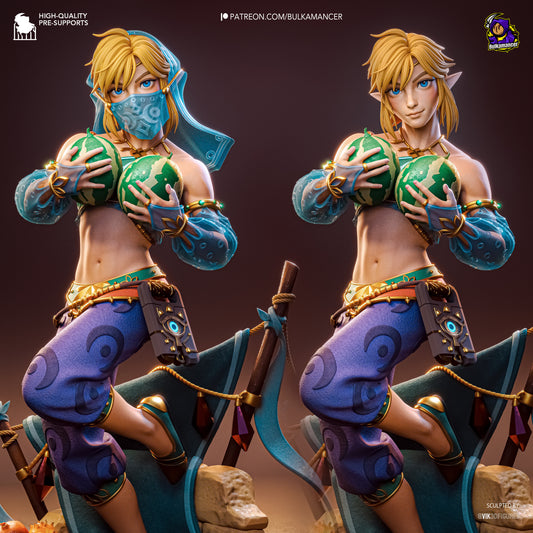 Link Gerudo Outfit - The Legend Of Zelda - 23,3 cm