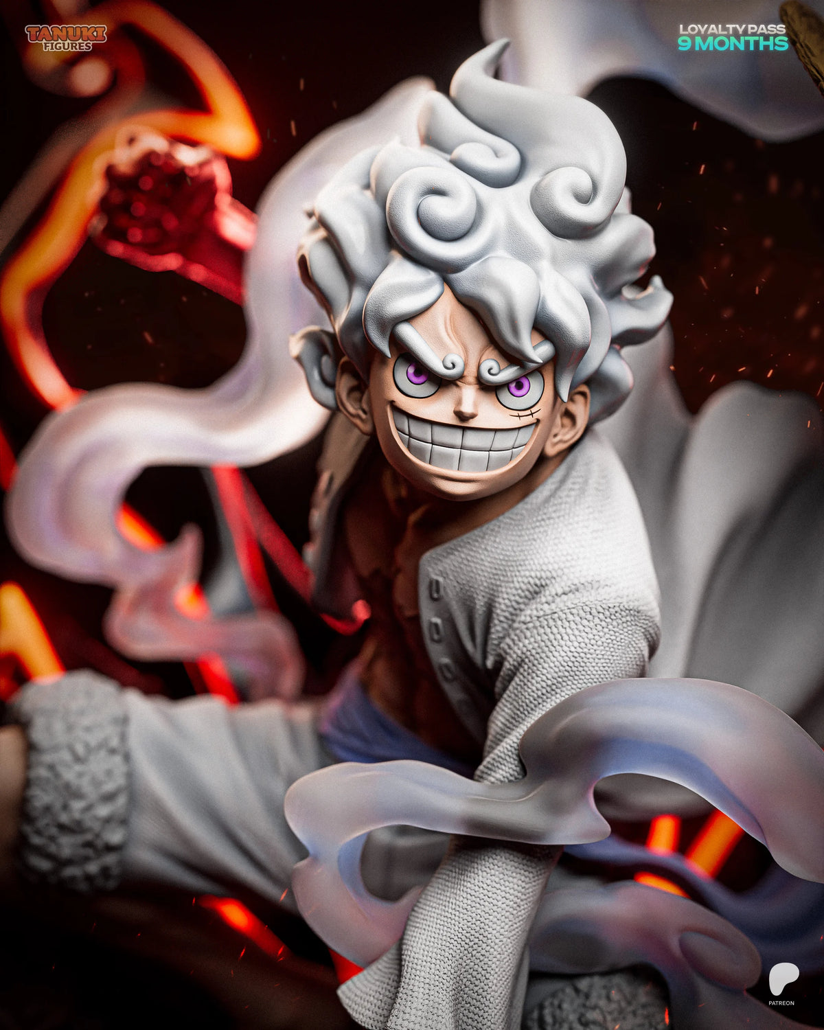 Luffy Gear 5 - Escala 1:6