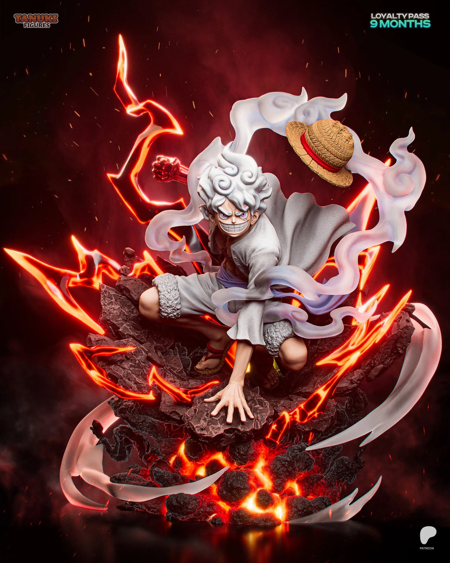 Luffy Gear 5 - Escala 1:6
