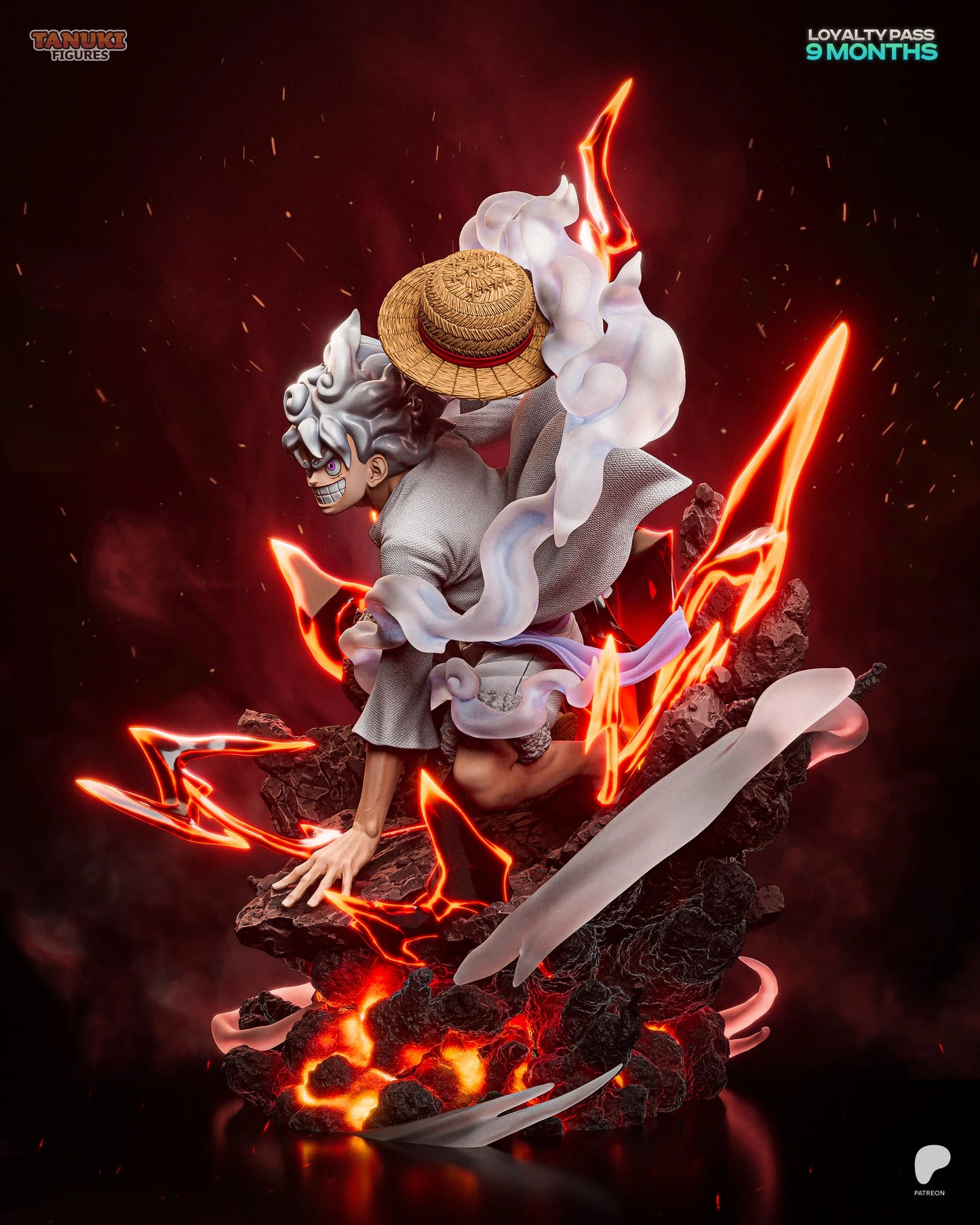 Luffy Gear 5 - Escala 1:6