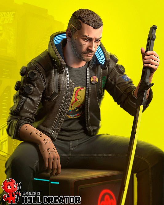 V from Cyberpunk 2077 · 1:6 scale