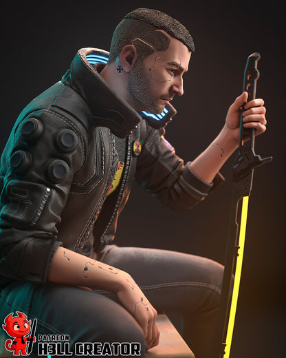V from Cyberpunk 2077 - 1:6 scale