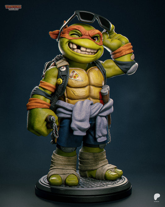 Michelangelo - Tortues Ninja - Dessin animé - 20 cm