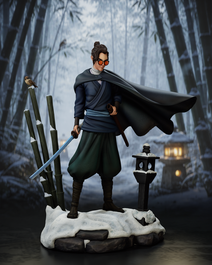 Mizu - Samurai de Ojos Azules - 2 versiones incluidas - 30 cm