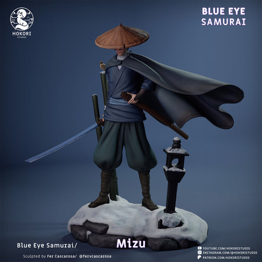 L'Épéiste aux Yeux Bleus - 30 cm