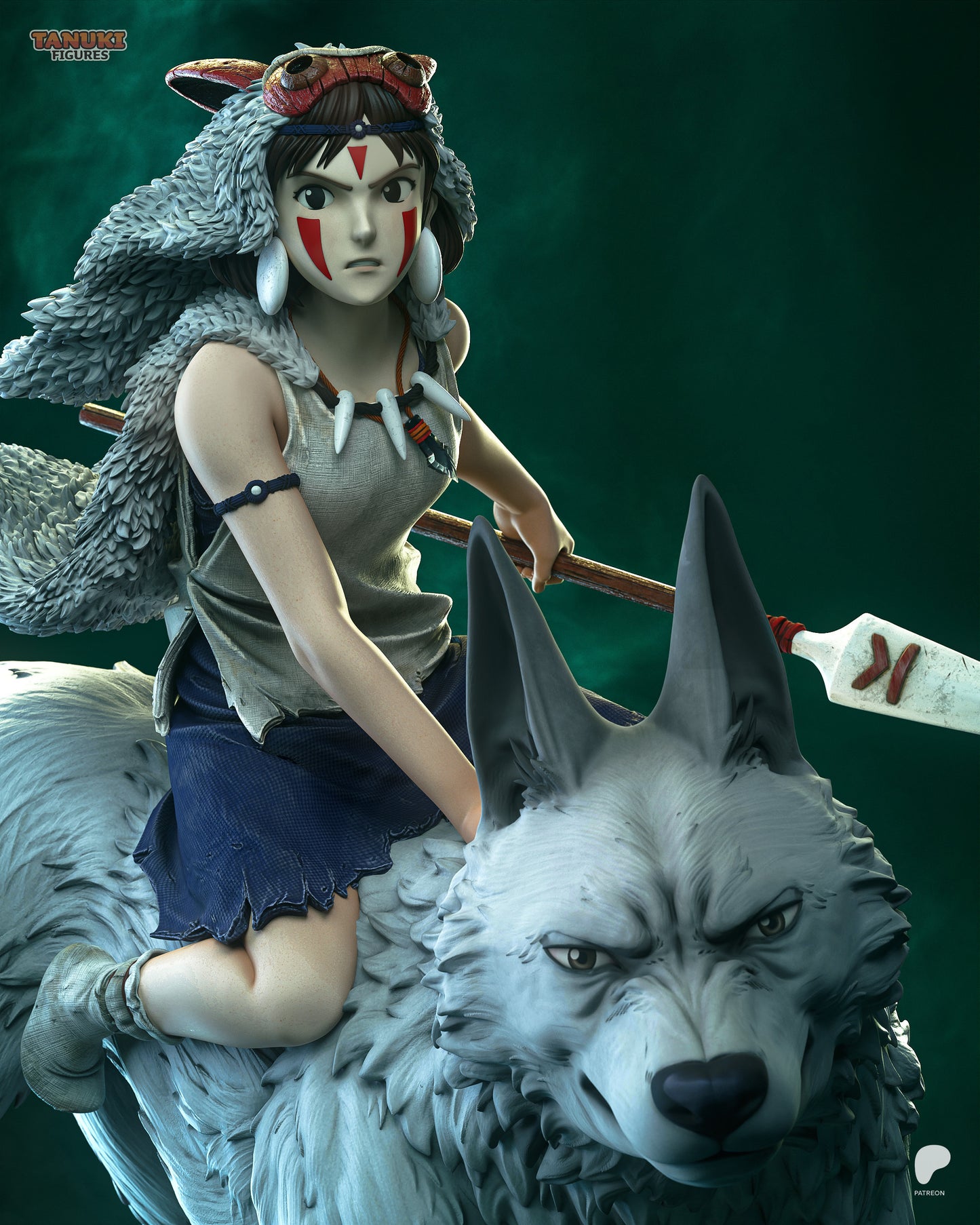 Princesse Mononoke - Princesse Mononoke - 35,6 cm
