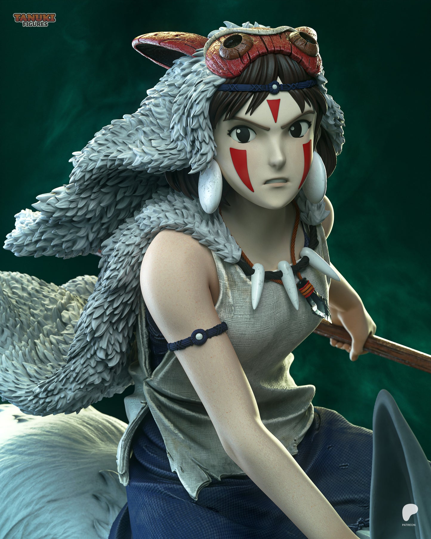 Princesse Mononoke - Princesse Mononoke - 35,6 cm