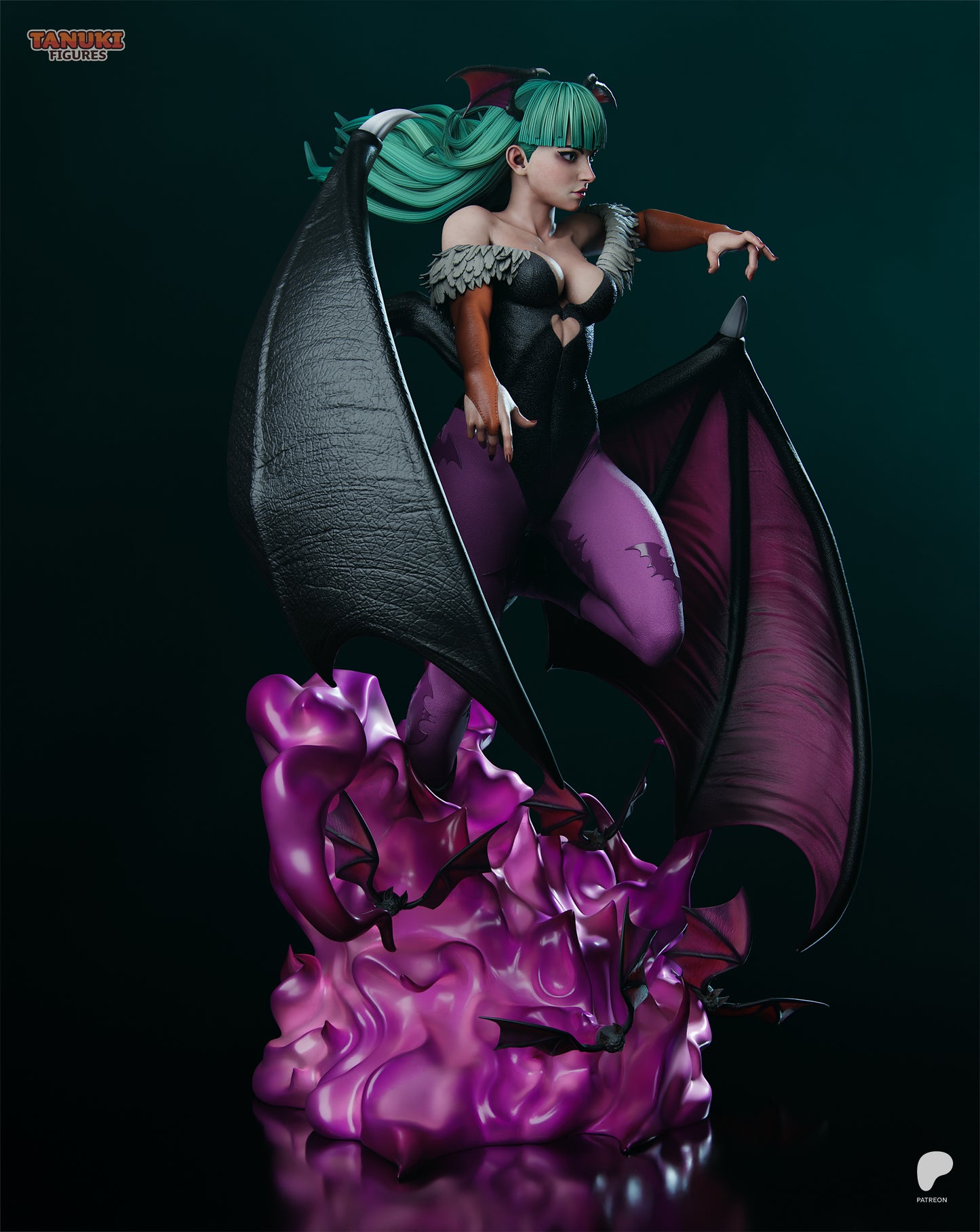 Morrigan - Darkstalkers - 34 cm
