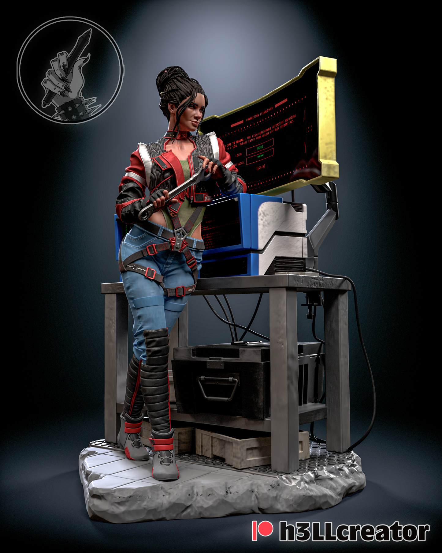 Panam Palmer - Cyberpunk 2077 - 35 cm