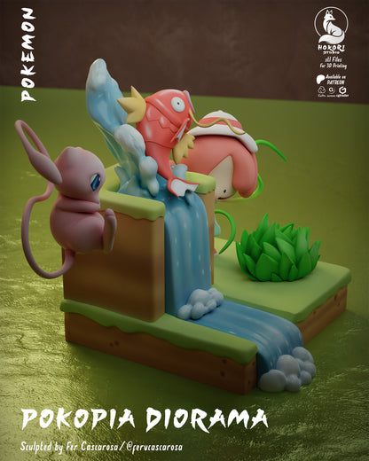 El Mundo de las Criaturas Diorama - Escala 1:6
