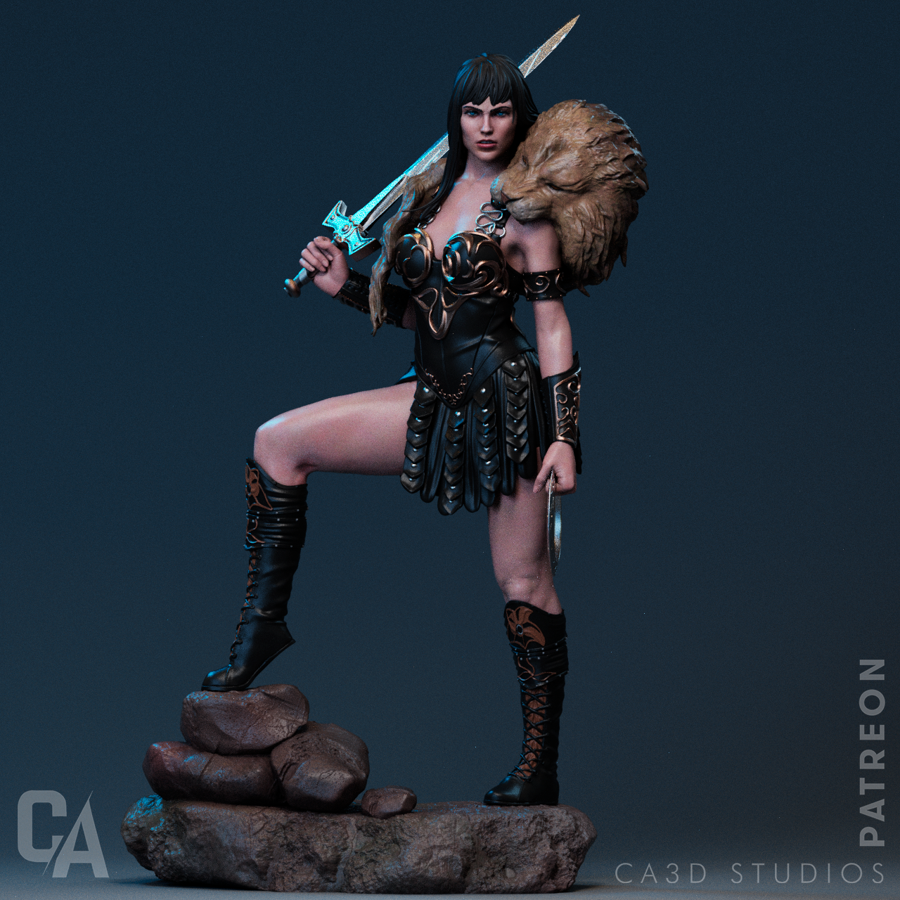 Xena: Warrior Princess · CA3D Studio