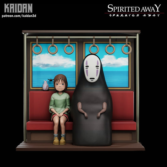 Chihiro x Kaonashi · SPIRITED AWAY · GHIBLI