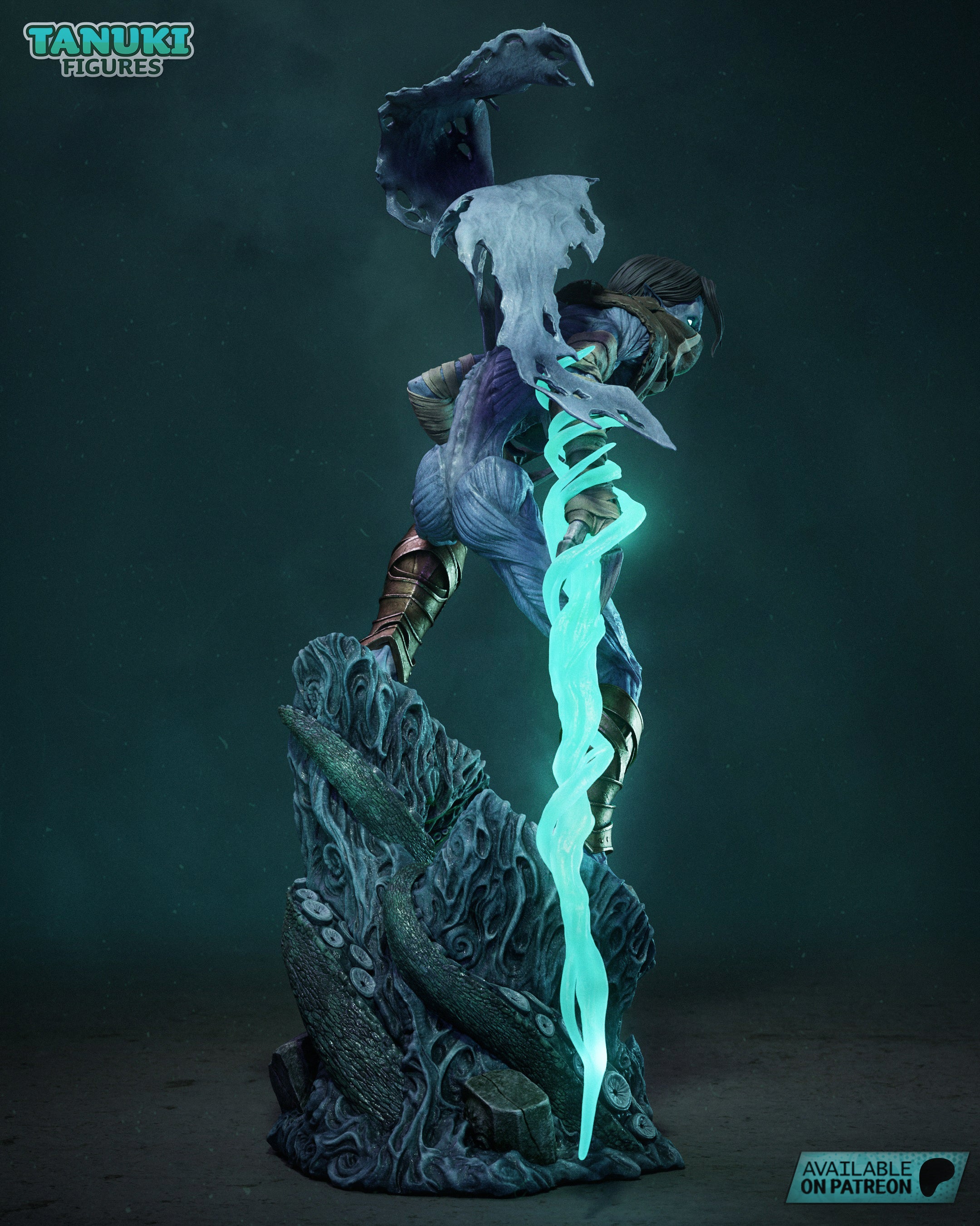 Raziel Figure - Soul Reaver - 1:12,1:6 (41.1 cm) – Veneroso Figures