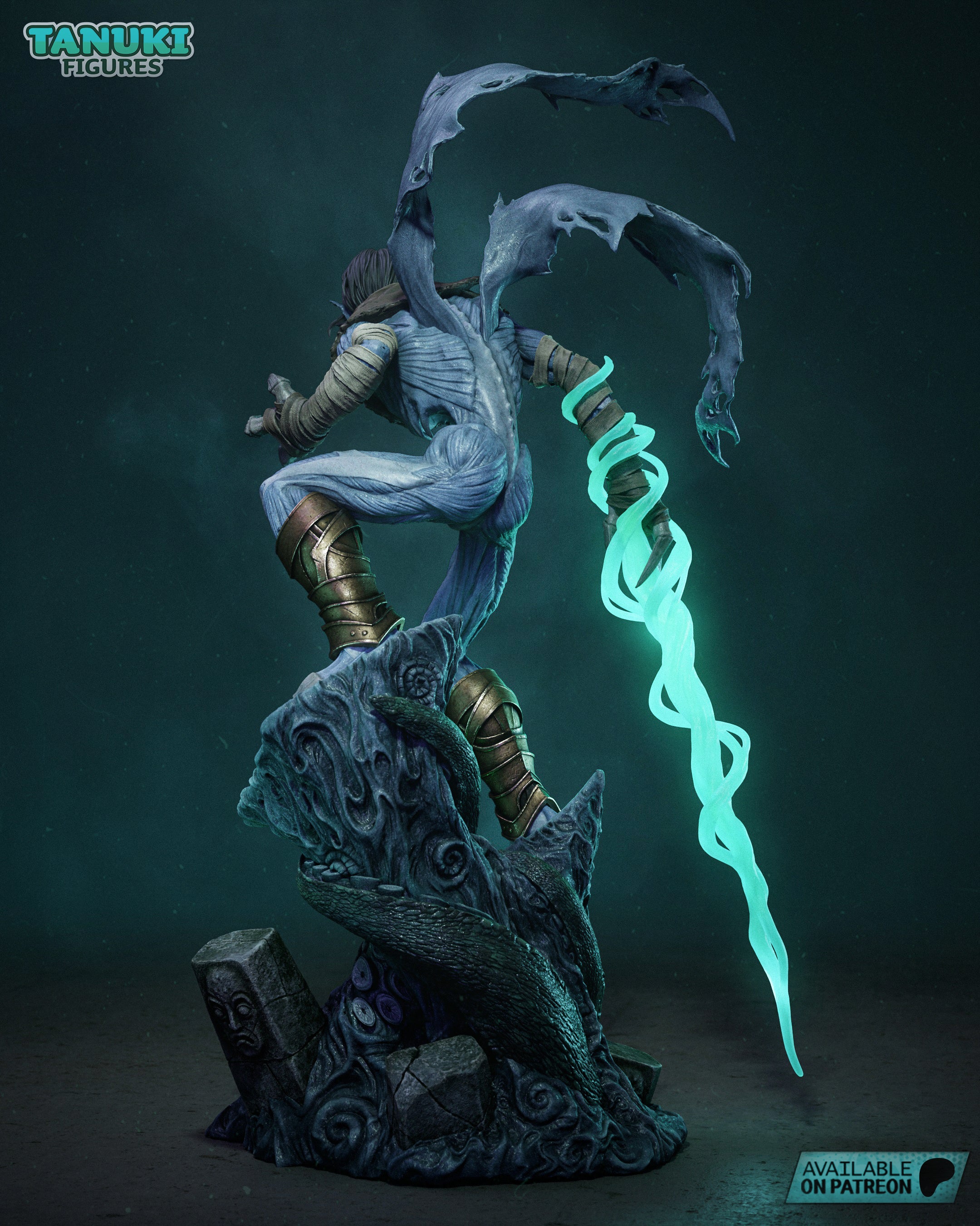Raziel Figure - Soul Reaver - 1:12,1:6 (41.1 cm) – Veneroso Figures