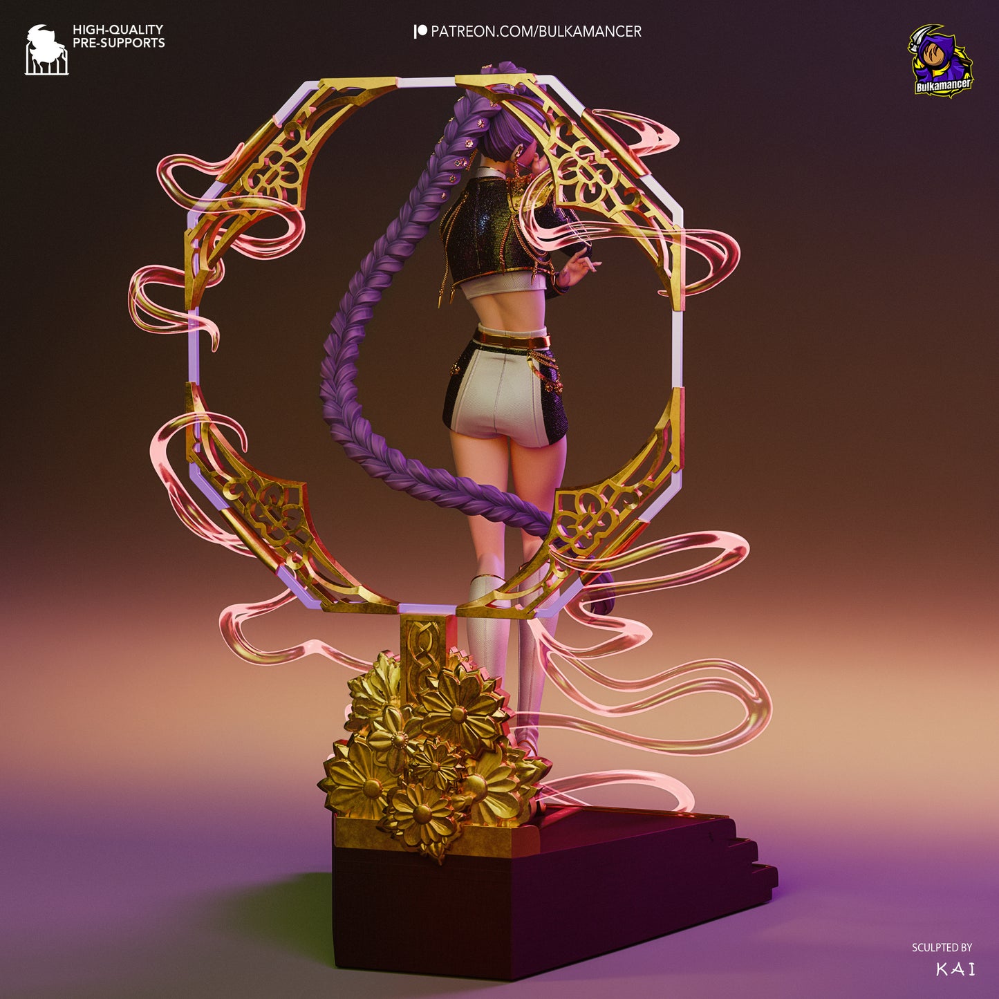 Rumi (Golden) - Chasseurs de démons Kpop - 30 cm