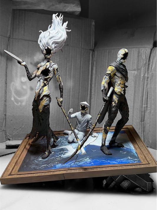 Los Guardianes del Lienzo Diorama - 30 cm