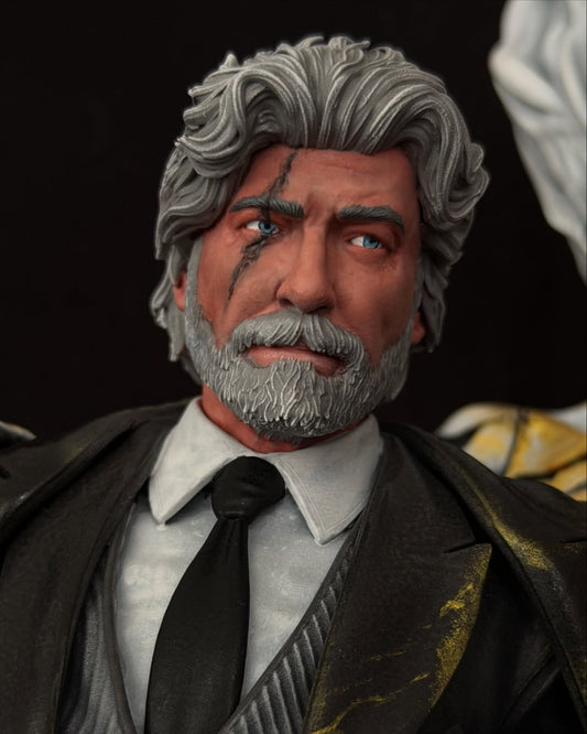 El Artista y la Pintora Diorama - Escala 1:6