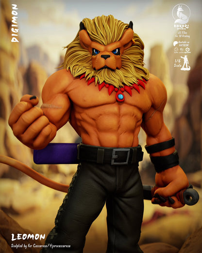 Leomon - Digimon - 30 cm