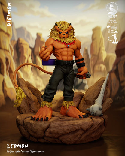 Leomon - Digimon - 30 cm