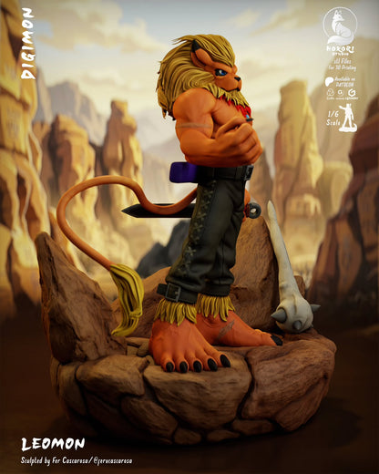 Leomon - Digimon - 30 cm