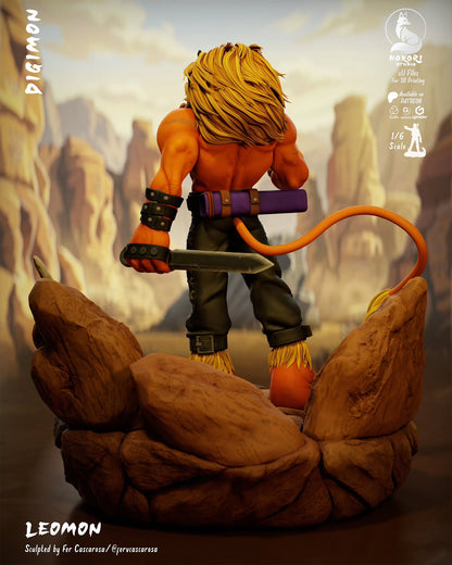 Leomon - Digimon - 30 cm