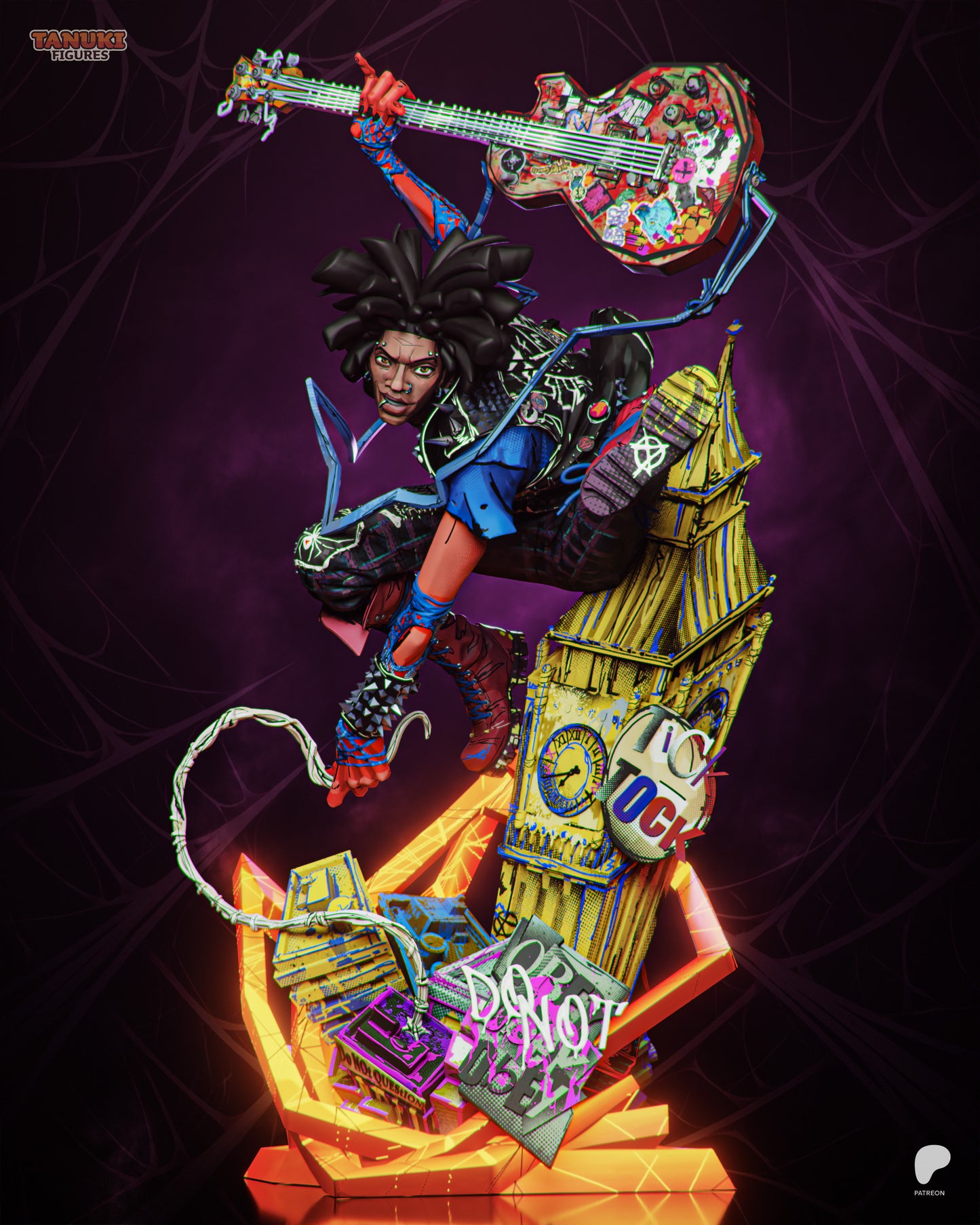 Spider-Punk - 13.4 in