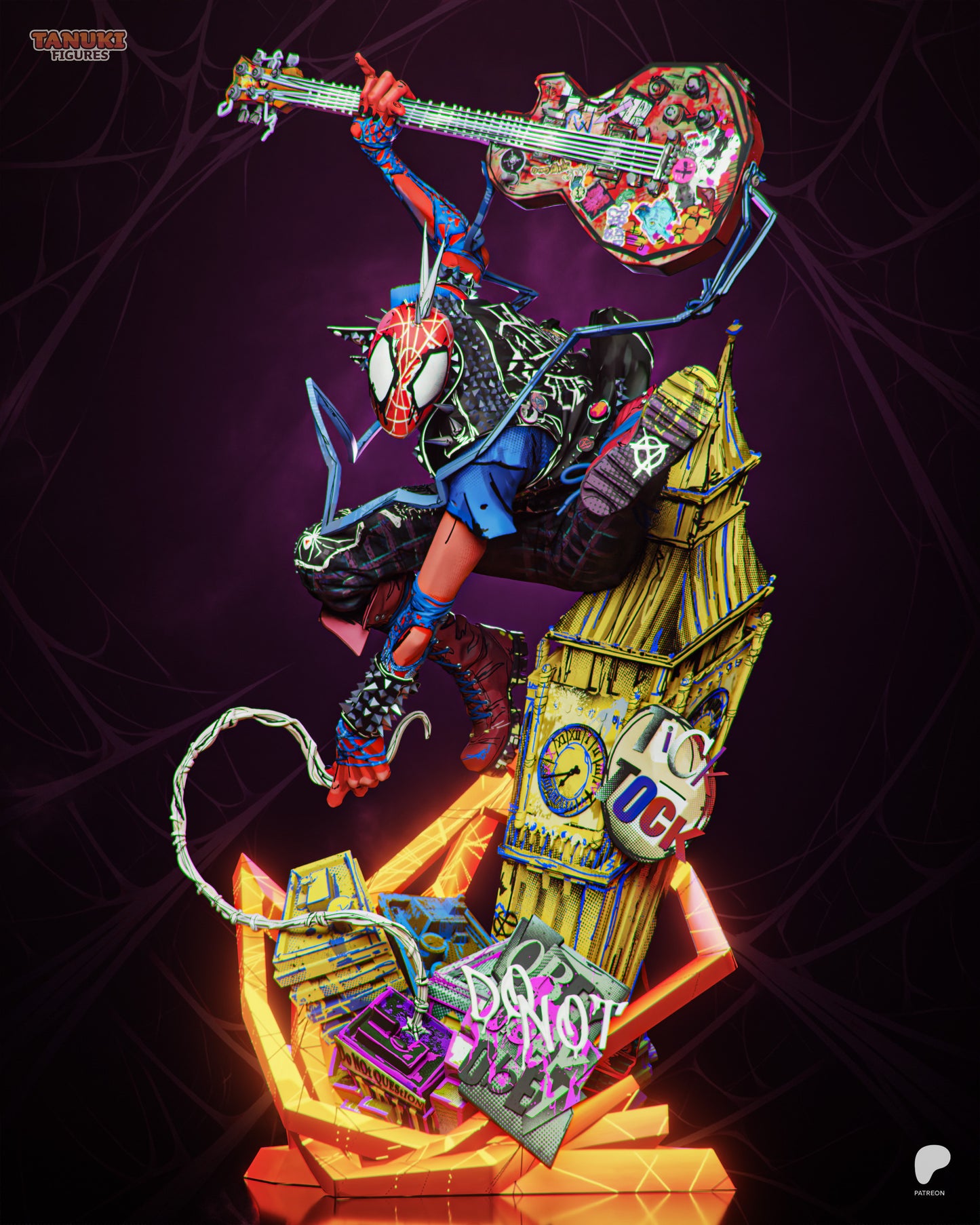 Spider-Punk - 13.4 in