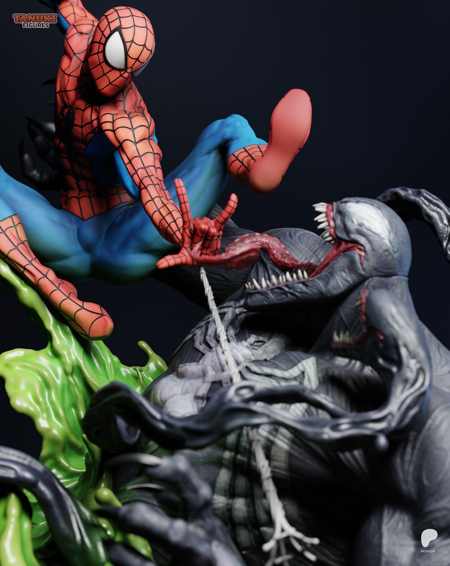 Spider-Man VS Venom - 35cm