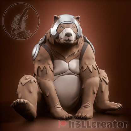 El Oso Guardián - 10,9 cm