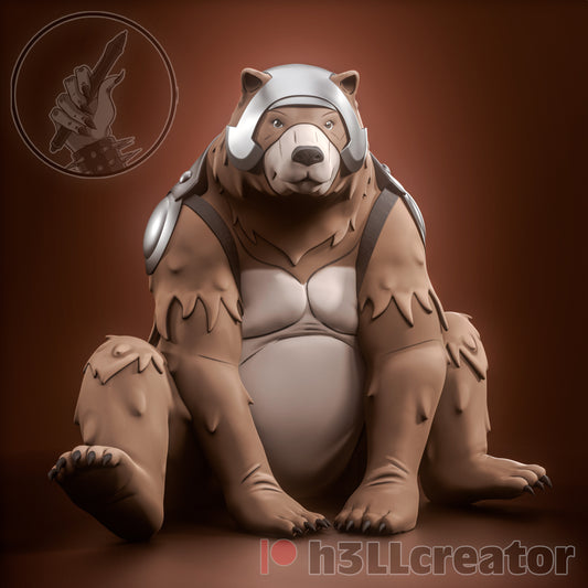 The Guardian Bear - 10.9 cm