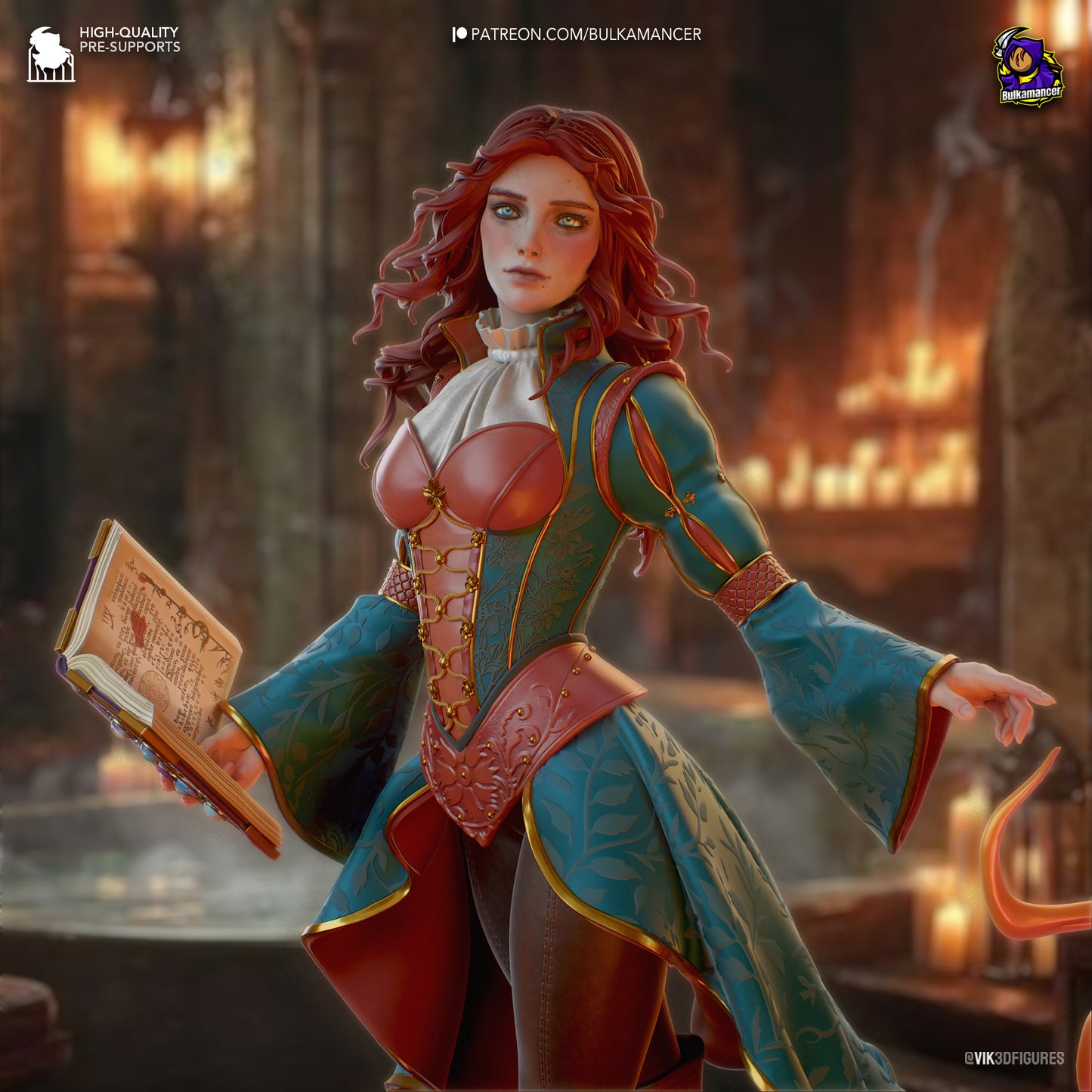 La Hechicera de Rubí - 24 cm
