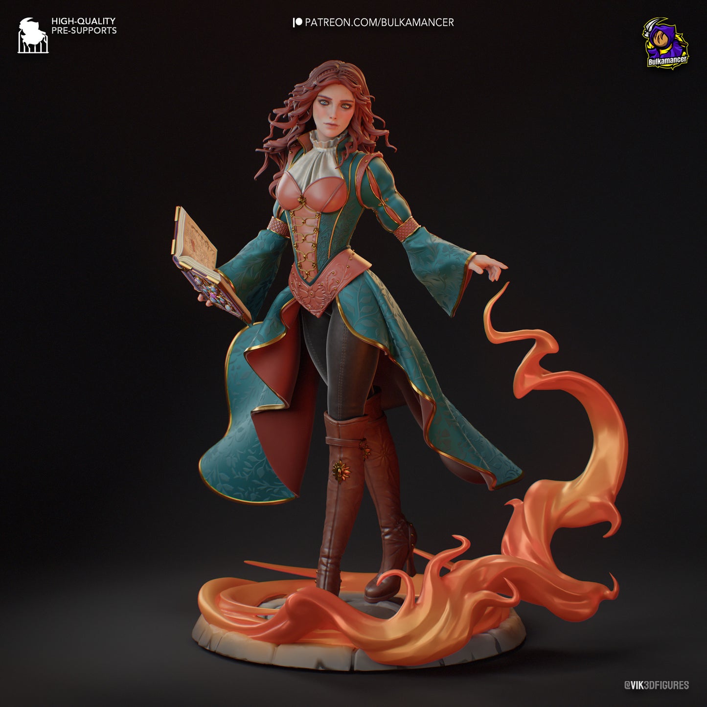La Hechicera de Rubí - 24 cm