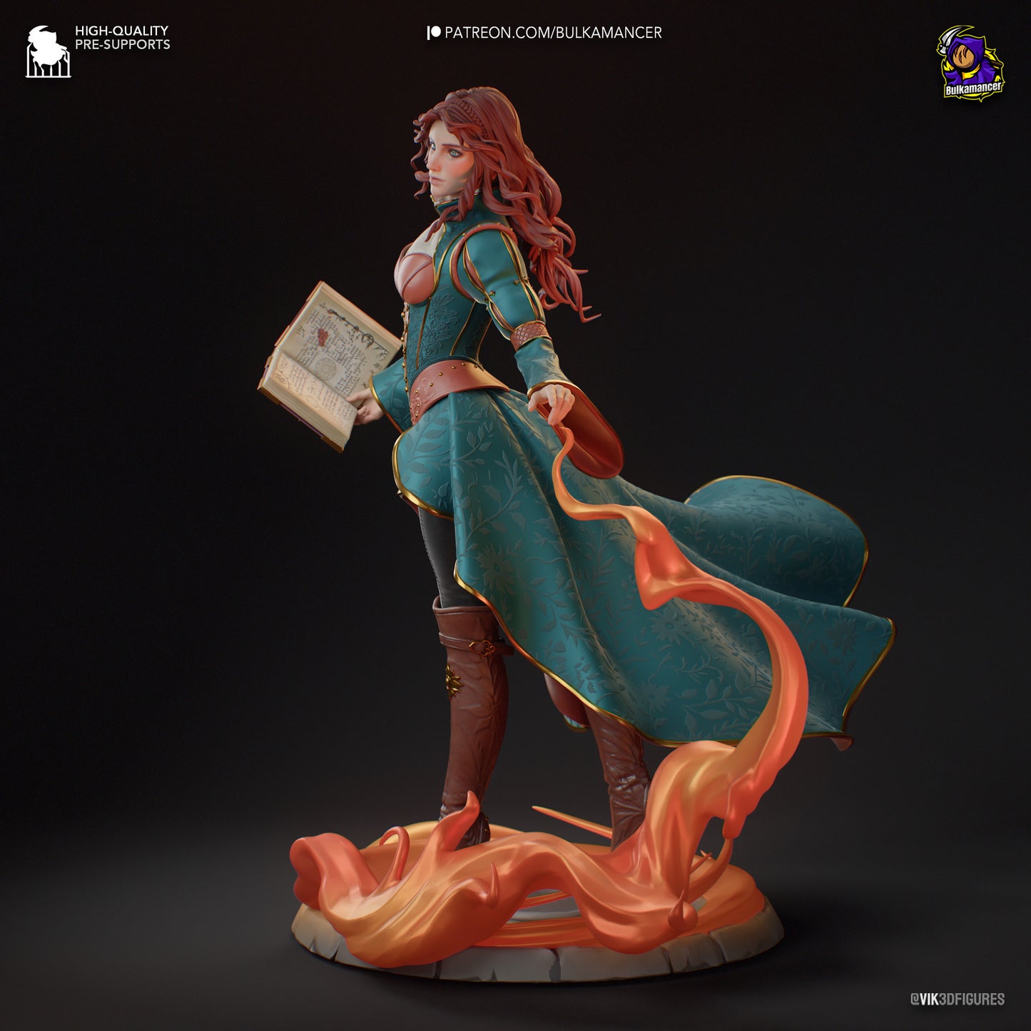 La Hechicera de Rubí - 24 cm