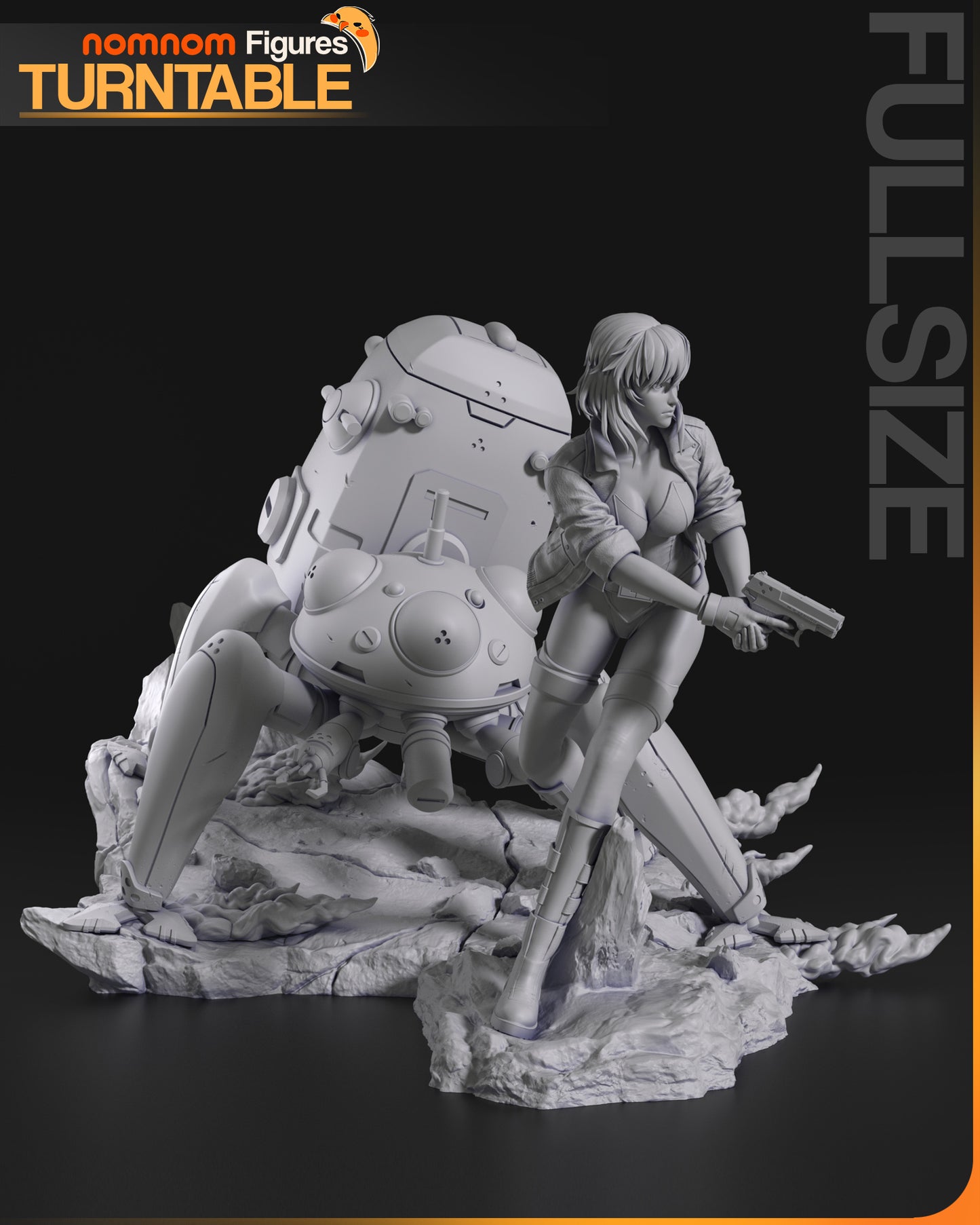Motoko Kusanagi - Ghost in the Shell - 30 cm