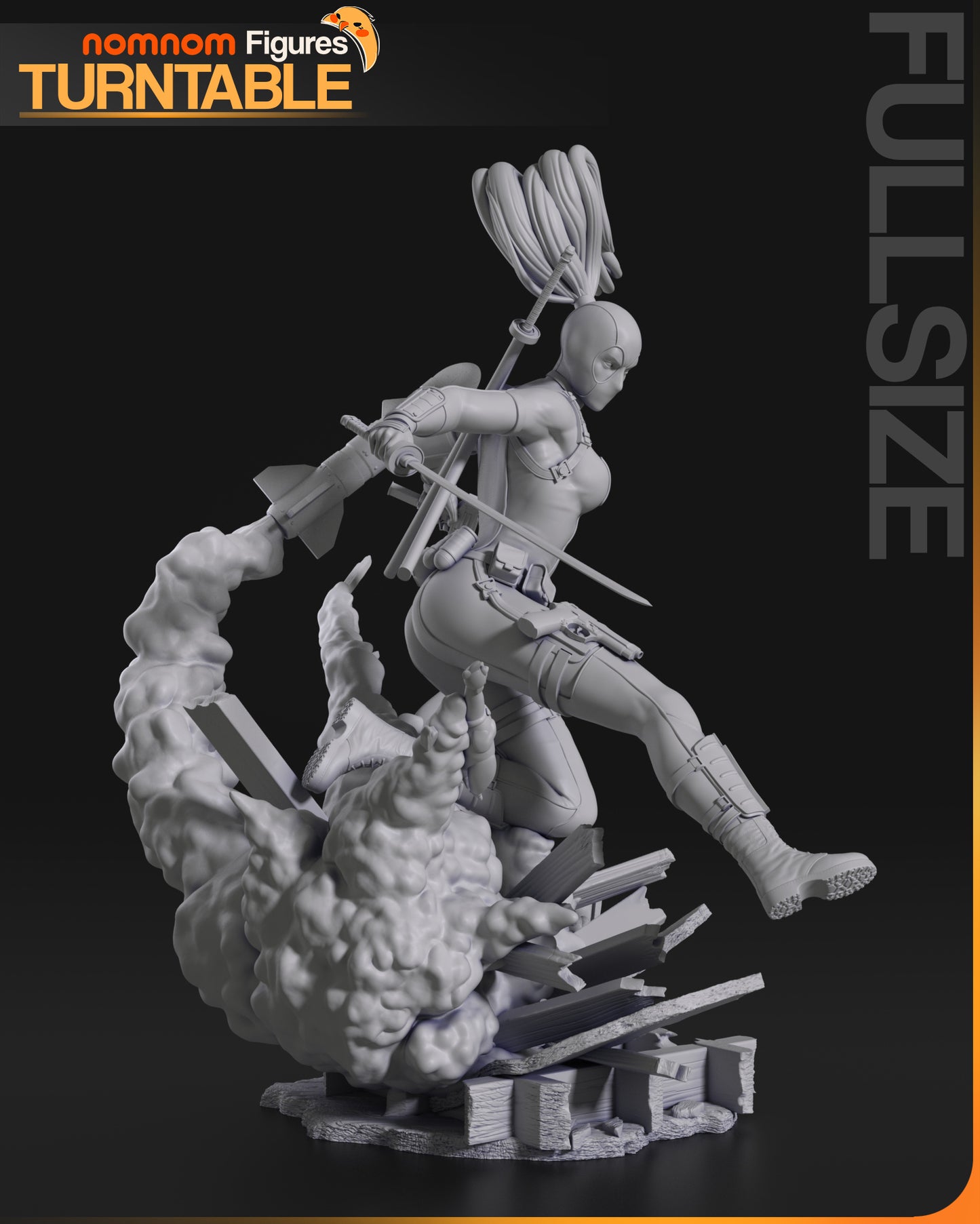 LADY DEADPOOL - 30 cm