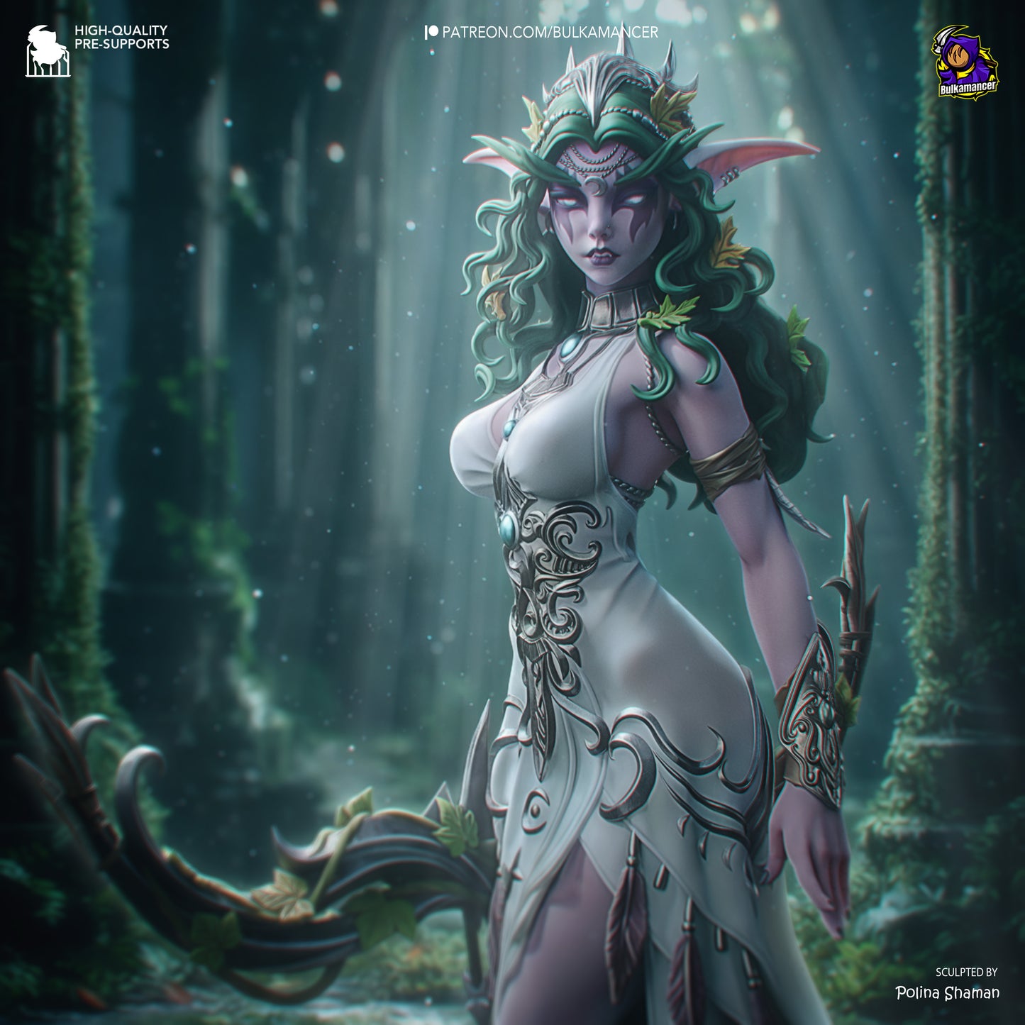 Tyrande Murmevent - Warcraft 300 mm