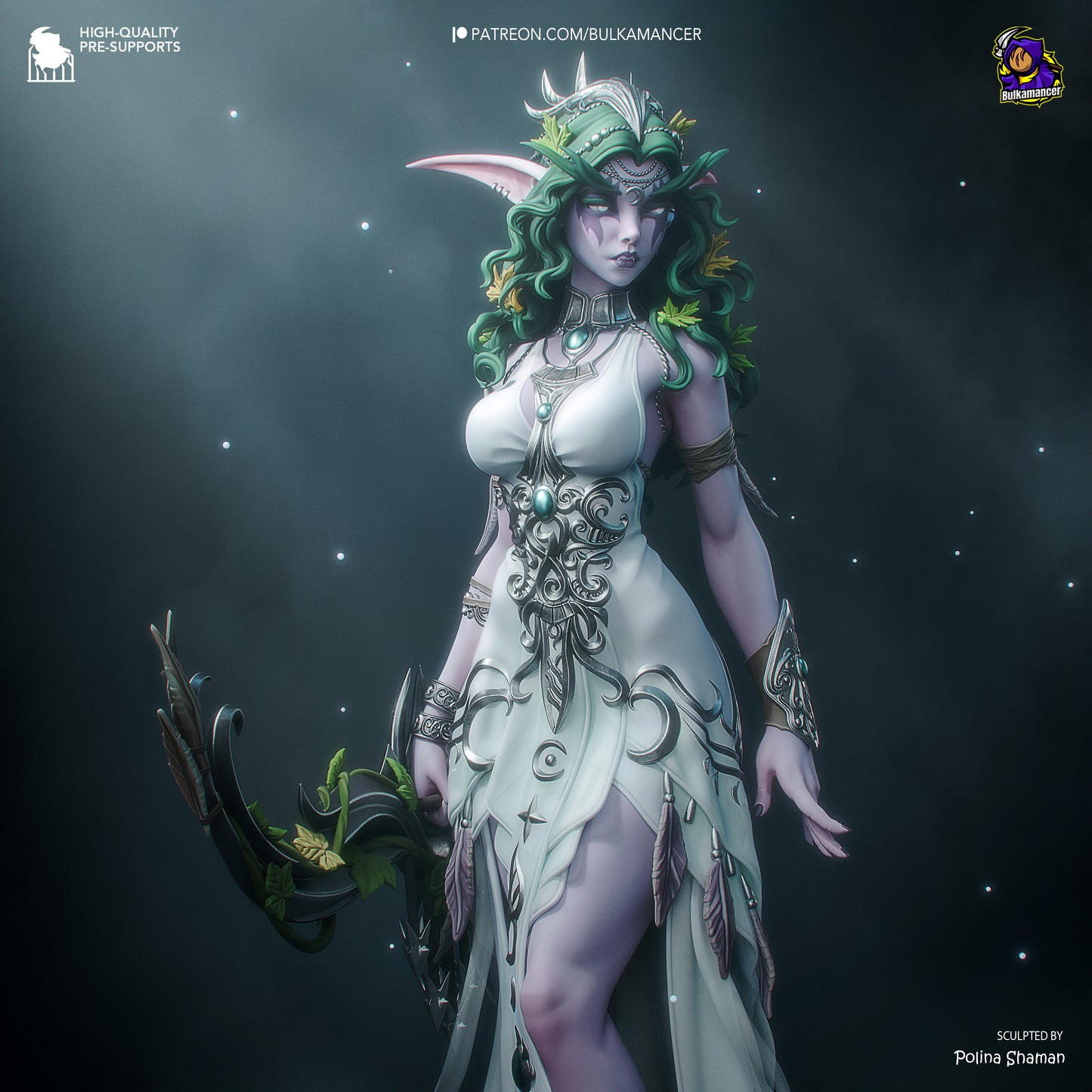 Tyrande Murmevent - Warcraft 300 mm