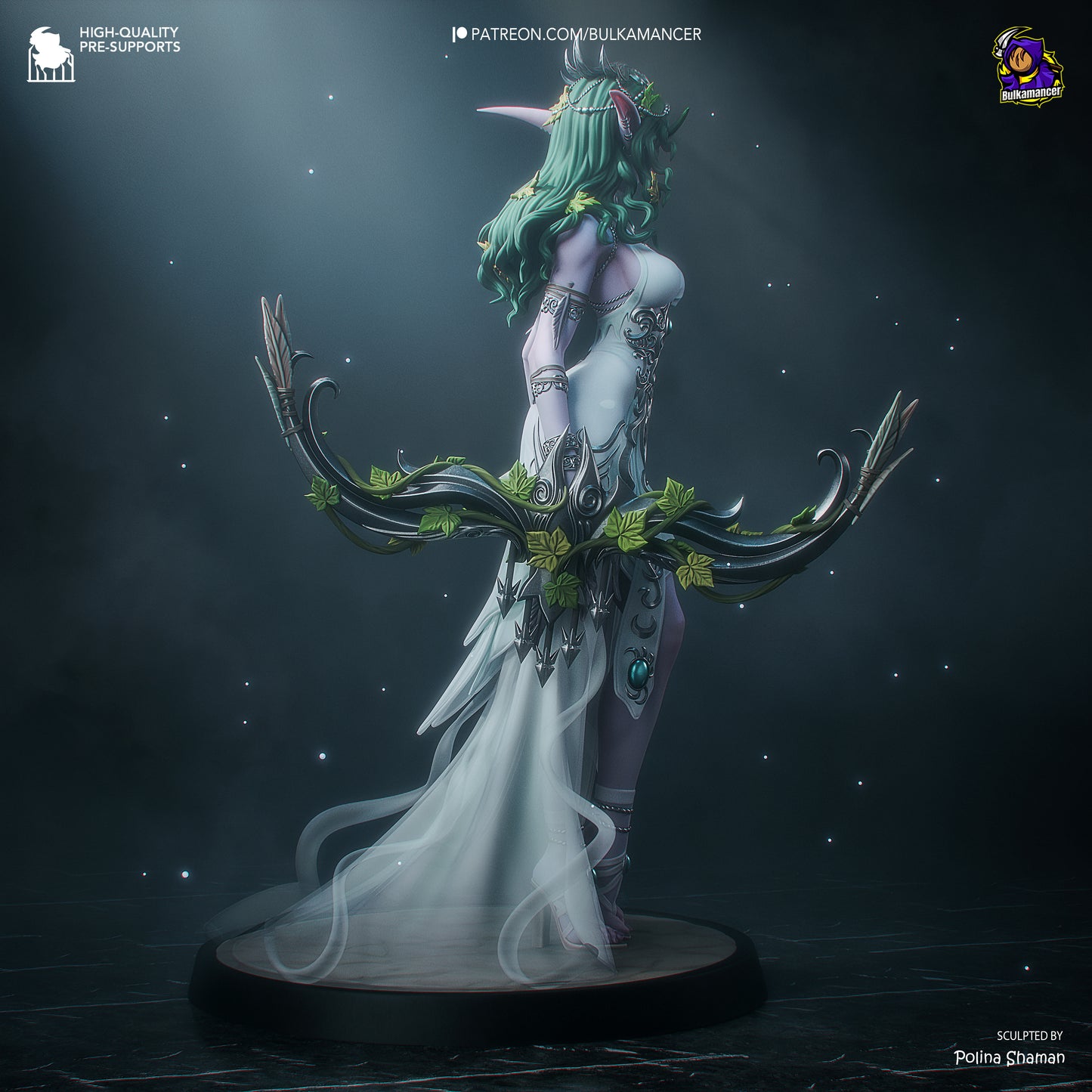Tyrande Murmevent - Warcraft 300 mm