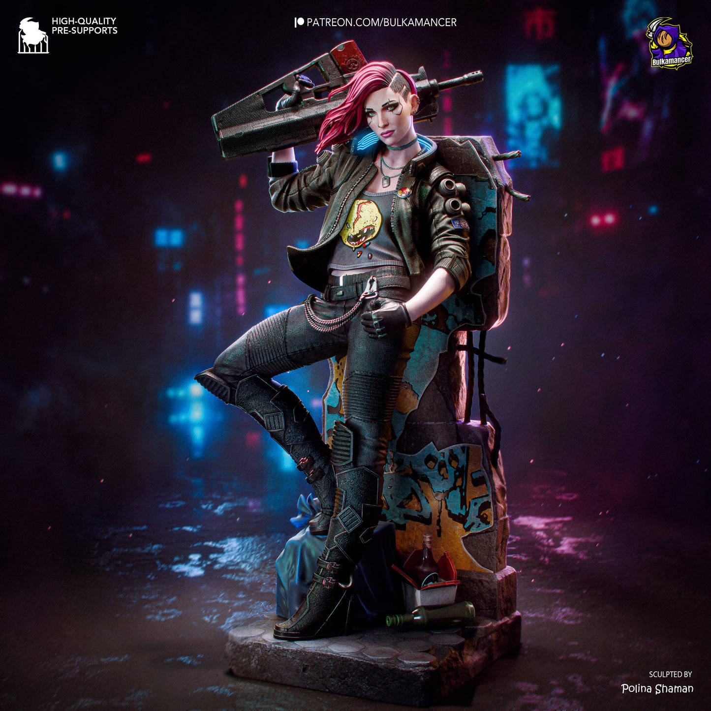 V - Cyberpunk - 25,2 cm