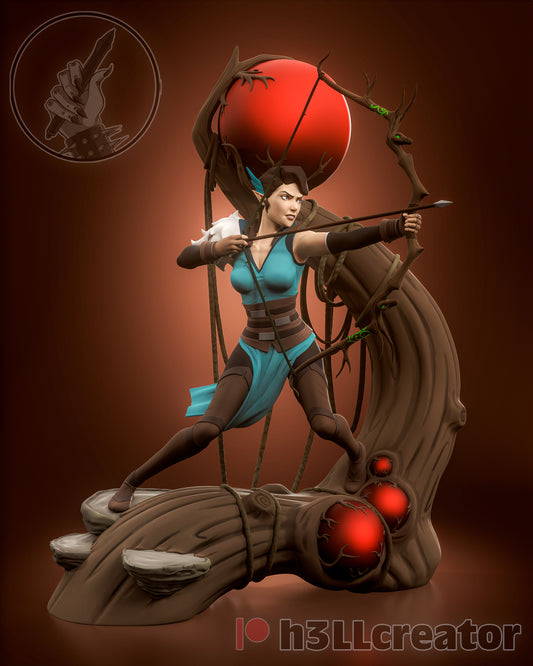 The Silver Archer - 15.4 cm