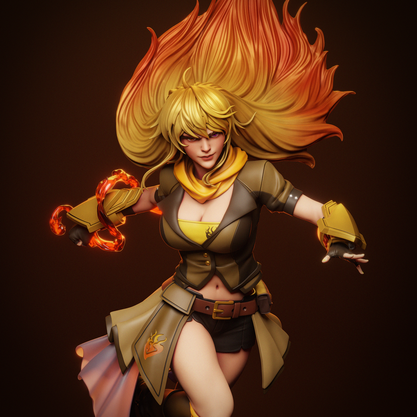Yang Xiao Long- RWBY - Escala 1:6