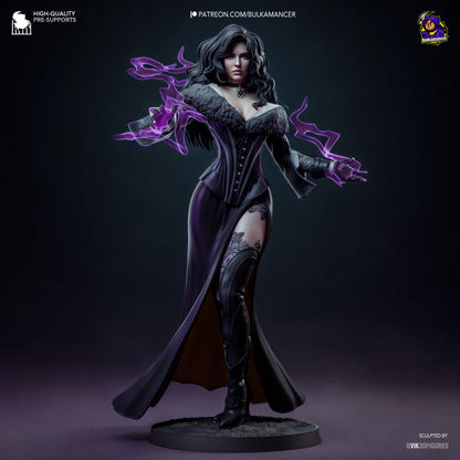 La Dama del Cuervo - 24,3 cm