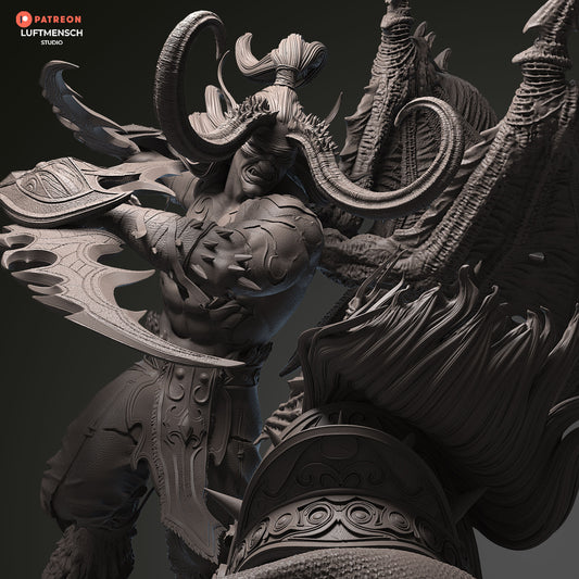 ILLIDAN VS ARTHAS - World of Warcraft - 1:6