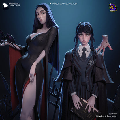 Mercredi et Morticia - La Famille Addams 1:6
