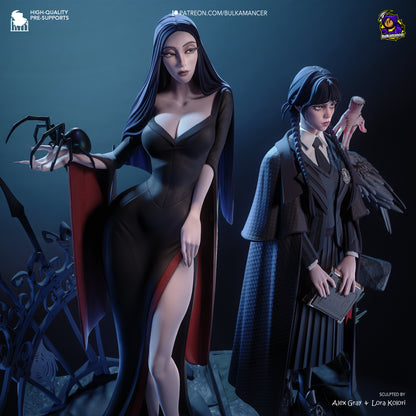 Mercredi et Morticia - La Famille Addams 1:6