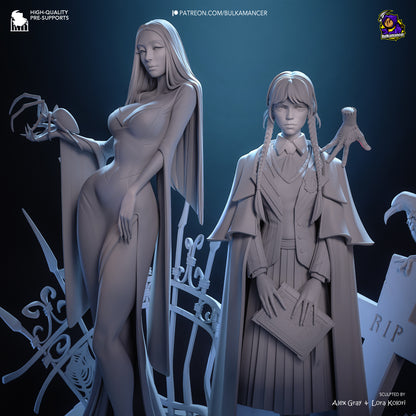 Mercredi et Morticia - La Famille Addams 1:6