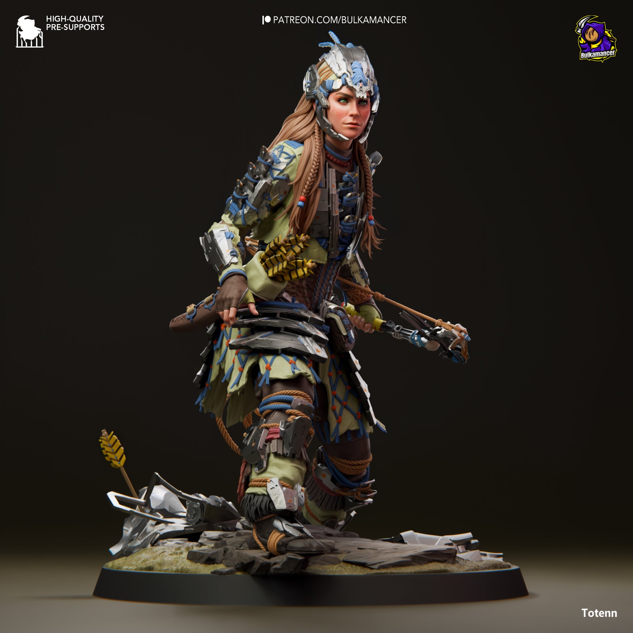 Horizon FORBTDDEN WEST フィギュア 約 Aloy Figure - Horizon: Forbidden West – Veneroso Figures